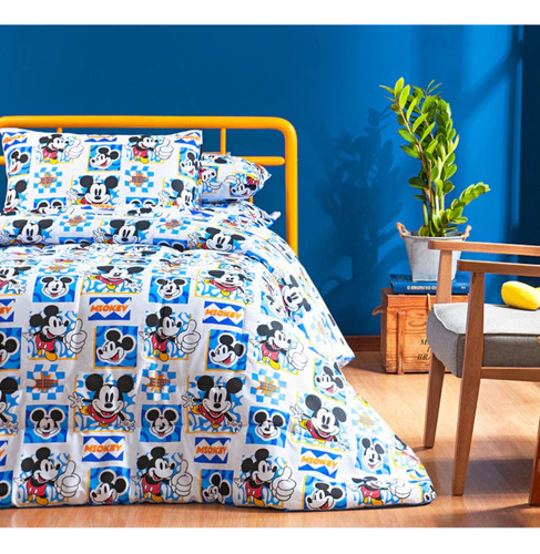 Edredom Dupla Face - Infantil Disney Solteiro Homem Aranha