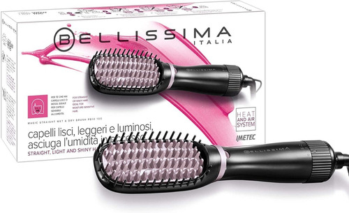 Cepillo Termico Alisador Bellissima Magic Straight Bpb10 100