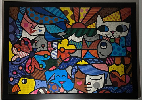 Quebra Cabeça Romero Britto 5.000 Pçs - Brittos Garden (Usado)