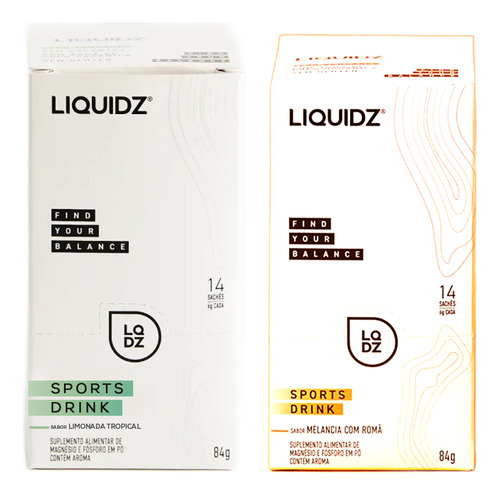 Isotônico Liquidz Sport C/ Kit 1un Limonada E 1un Melancia