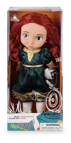 Mérida Valiente Muñeca Animators Princesa Merida  Disney