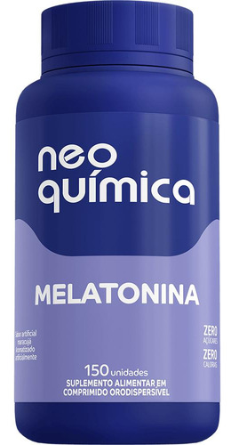 Neo Química Melatonina 150 Comprimidos Orodispersíveis