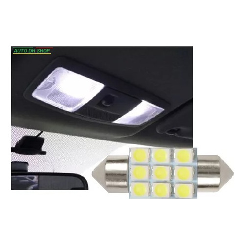 Foco Leds Interior Grande Tipo Fusible 40mm Super Brillante