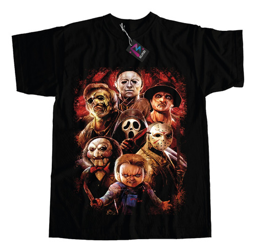 Remera Película Asesinos Chucky Jason Dtf Calidad Premium