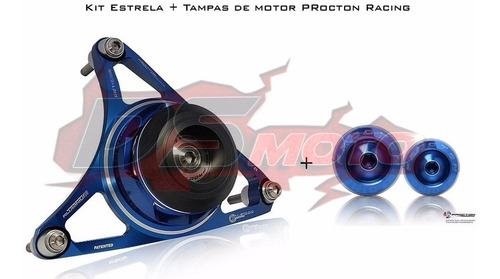 Kit Estrela Tampa De Motor Procton Racing Suzuki Gsx-s 1000