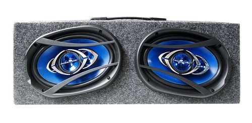 Caixa Som Acústica Estéreo Quadriaxial 6x9 150w Rms 4 Vias