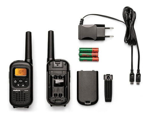 Kit 06 Rádios Comunicadores Walk Talk Intelbras- Rc 4002