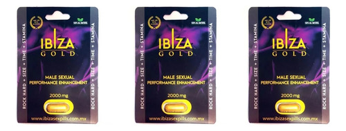 Ibiza Gold Masculino 3 Pzs 