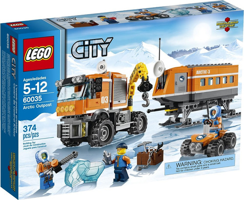 Lego 60035 City Centro De Control Ártico Cantidad De Piezas 1