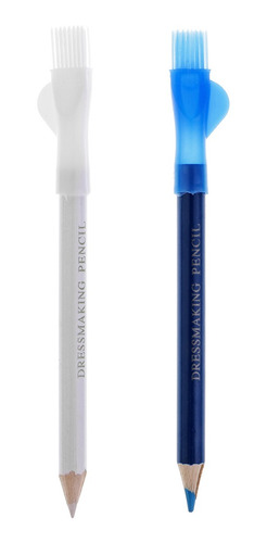 Lápis De Marcação De Costura 10 Peças 5x Azul+branco