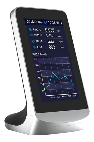 Con Wifi Detector De Aire Multifunción For Interiores Co2