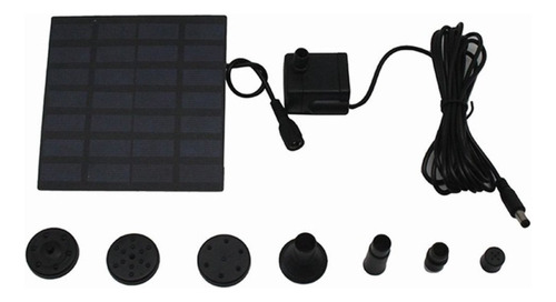 Fuente De Agua Alimentada Por Paneles Solares Para Piscina,