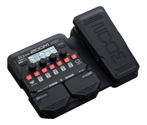 Imagen 3 de 4 de Pedal de efecto Zoom G1X Four negro