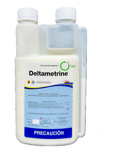 Deltametrine Insecticida Urbano Cucaracha Chinches Etc 500ml