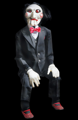 Boneco Saw Billy The Puppet Prop Réplica Da Trick Or Treat Studios Réplica