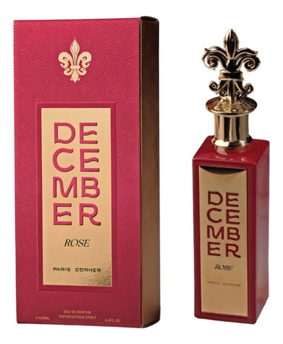 Paris Corner December Rose Edp 100ml Mujer Volumen De La Unidad 100 Ml