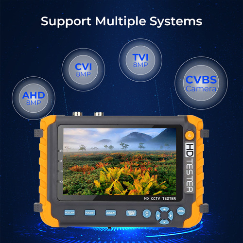 Probador De Cctv Iv8w Rs485 Ptz Control Vga Hdmi Entrada