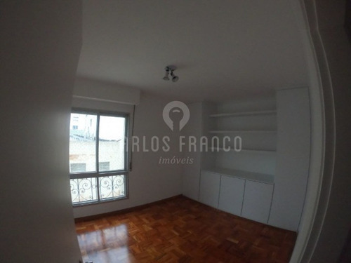 Imagem 3 de 15 de Apartamento De 129m², Com 3 Dorms. (1 Suíte), Sacada, 3 Banheiros, 1 Vaga Na Bela Vista - Cf62296