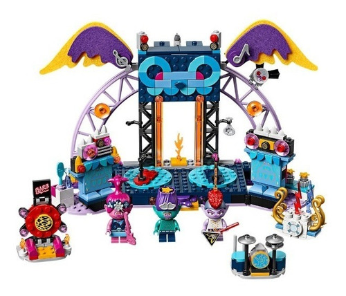 Lego 41254 Trolls World Tour - Branch Y Poppy, 387 Pzs 387