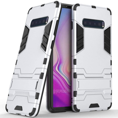 Funda Para Samsung Galaxy S10 Sm-g973f Iron Case Con Cristal