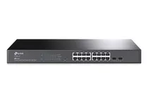 Comprar Tp-link Jetstream  Switch 16p Smart 10\u002F100\u002F1000  + 2p Sfp