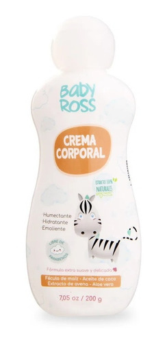 Crema Corporal Baby Ross 200g