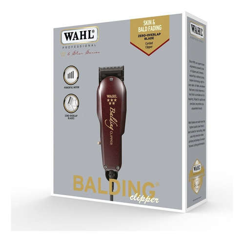 Máquina Afeitadora Wahl Balding Clipper Recort Cabello Barba