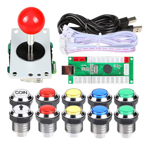 Eg Starts Arcade Diy Kit Codificador Usb Para Pc Joystick +
