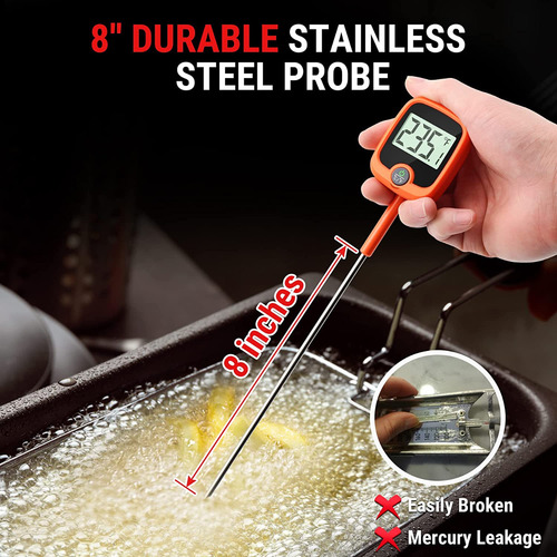 Termometro Cocina Thermopro Tp509 Ideal P/ Aceite Y Caramelo