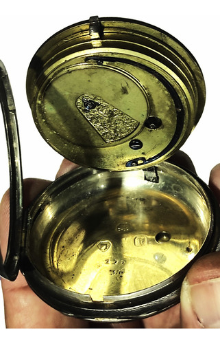 Benson - Reloj De Bolsillo - 99,50 Gr. Plata Inglesa Sellada (Usado)