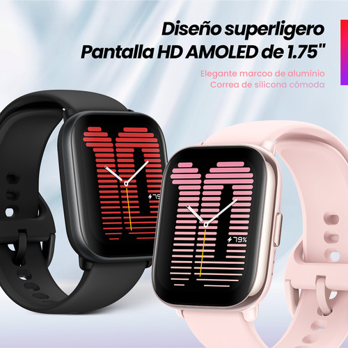 Reloj Inteligente Amazfit Smartwatch Active Midnight Black