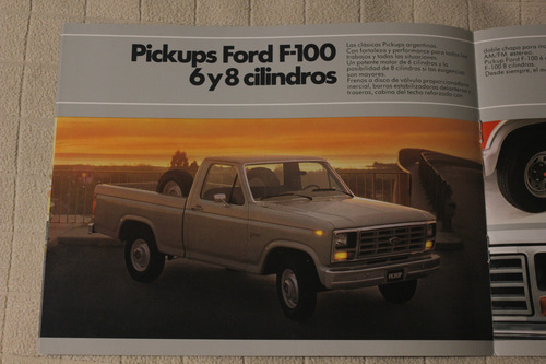 Ford F 100 Y F 250 1986 Pick Ups Catalogo De Venta (Usado)