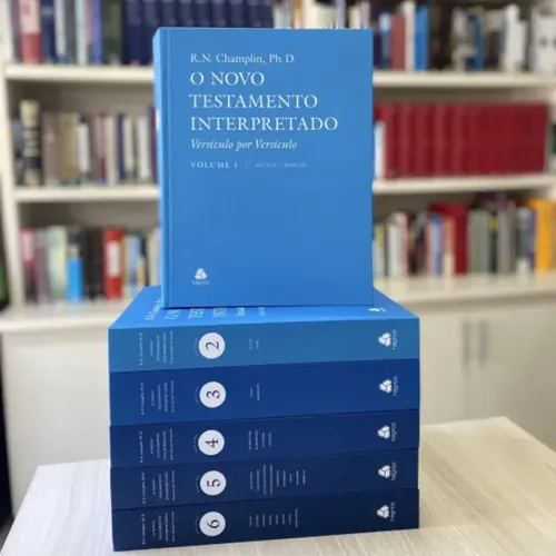 Coleção Completa Novo Testamento Interpretado 6 Volumes Champlin