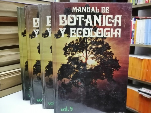 Libro. Manual De Botánica. 4 Tomos. Daubenmire. 