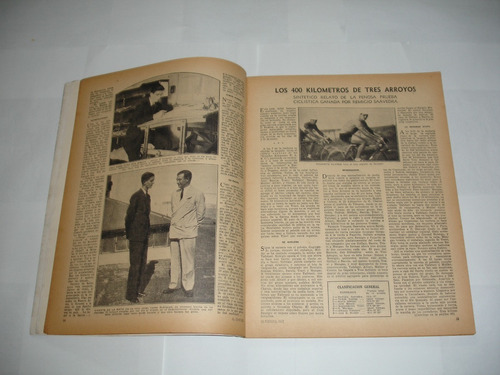 El Gráfico 918 Argentina Campeón Sudamericano 1937 Póster (Usado)
