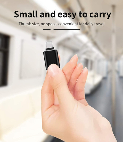 Imagen 6 de 10 de Adaptador Otg Usb 3.0 A Lightning Para iPhone iPad Apple