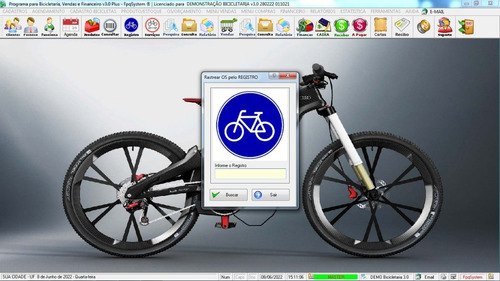 Sistema Para Bicicletaria Bike + Serviços V3.0 Fpqsystem