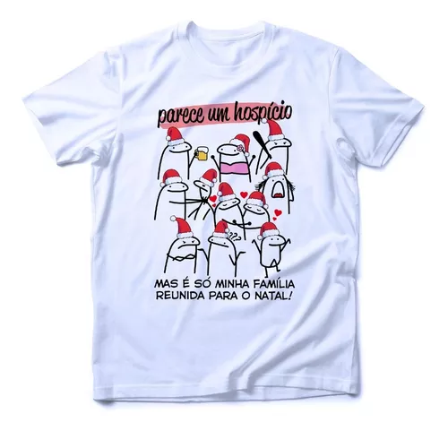 Camisa Camiseta Florks Meme Presente de Natal