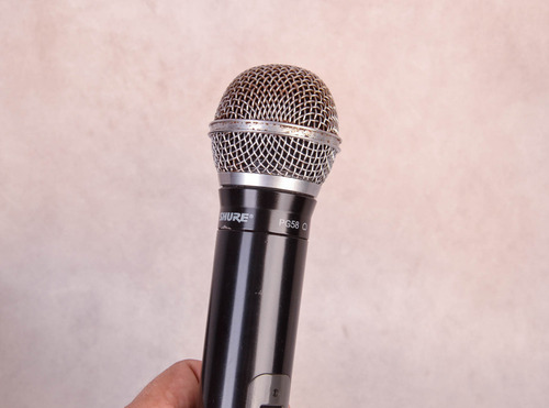 Microfone Shure Pg 58 - Leia O Anúncio Preto (Usado)