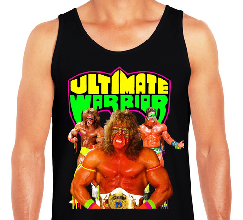 Lucha Libre -  Wwe - Ultimate Warrior - Musculosa