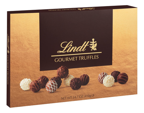 Lindt - Caja De Regalo De Trufas De Chocolate Gourmet, 14.7