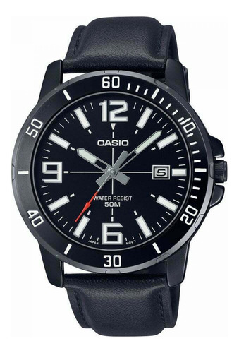 Reloj Casio Mtpvd01bl-1bvudf Cuarzo Hombre