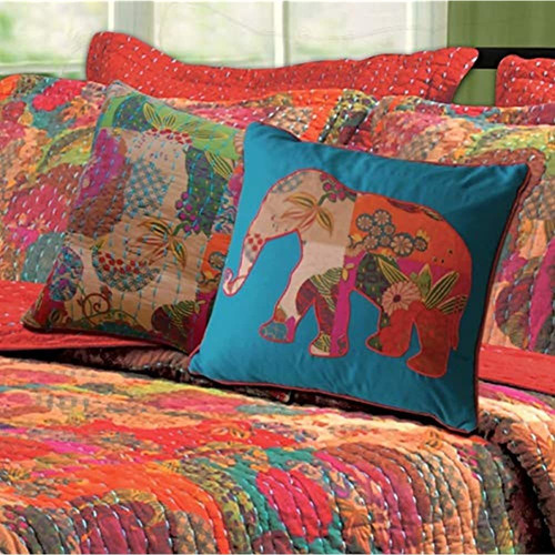Groenlandia Casa Modas Joya Almohada Par Accesorio Multicolo