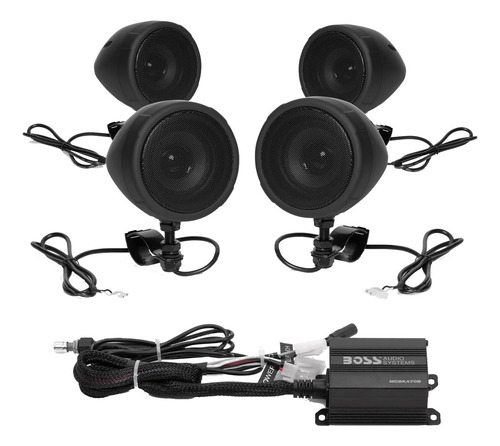 Sistema de altavoces Bluetooth para motocicletas MCBK470B Boss Audio Systems