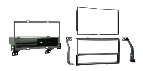 Metra Kit Instalacion Din Doble Para Nissan Sentra Negro
