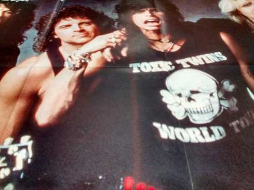 Aerosmith Póster Gigante. Made In Spain. Imperdible!!!