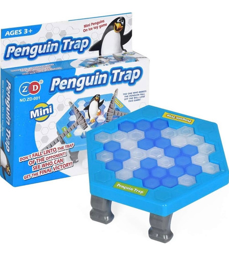 Juego De Mesa Save The Penguin Trap Mini Salva Al Pingüino