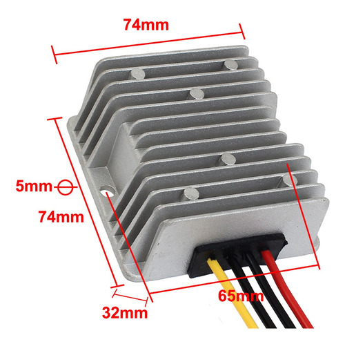 Convertidor De Voltaje Regulador Dc 24v A 12v 20a 240w