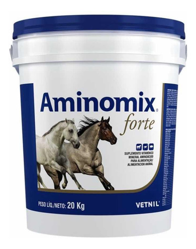 Aminomix Forte 20kg Vetnil Caballos