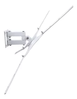 Suporte De Tv Bi Articulado 28 A 55 Pol Branco